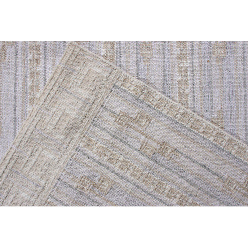 Scandinavian Wool Geometric Area Rug, Rectangle 10' x 14'