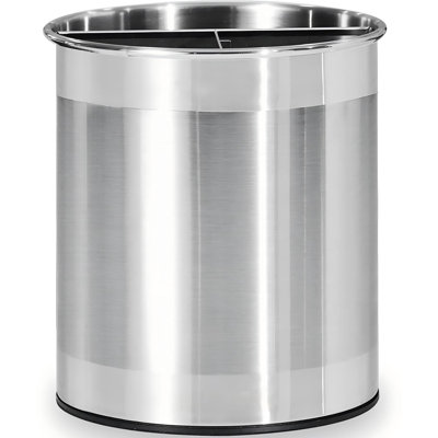 7.5X6.9 Inch EXTRA LARGE Utensil Holder For Countertop, Stainless Steel Rotating Organizer With Removable Divider, Space-Saving For Large Kitchen Utensils Set & Spacious Kitchens
