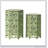 Outdoor Eliana Side Table Set, 2 PCS With Sunburst Cut-Out Design For Patio And Backyard Decor