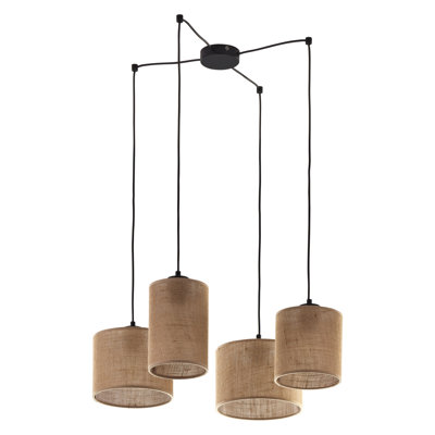 Luminaire suspendu naturel Jute 4