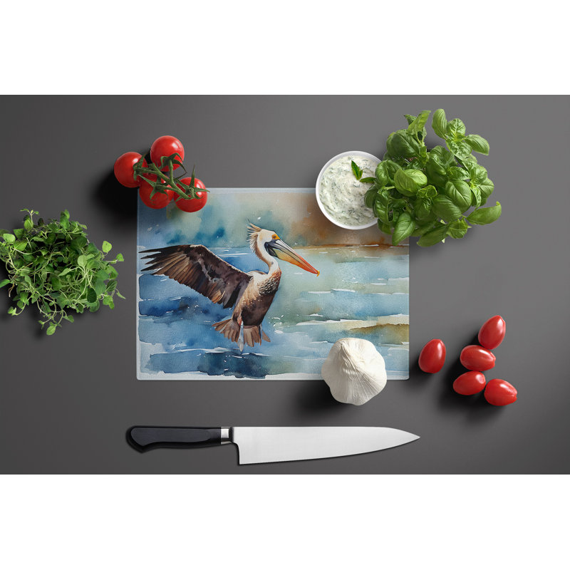 Pelican Glass Cutting Board Large