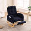Chaise longue berçante avec repose-pieds Accent-1813445812