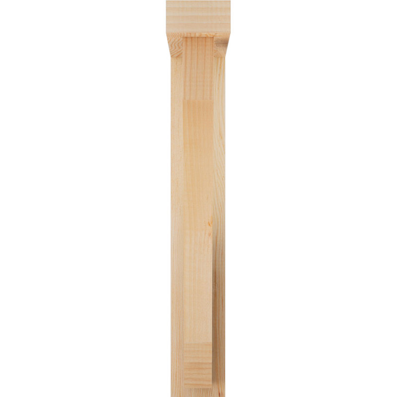 Support de bloc impérial avec entretoise décalée, 28 x 16, Sapin Douglas de l 4 po (scié brut)