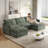 Oversized Deep Seat U Shaped Couch Set-648949543