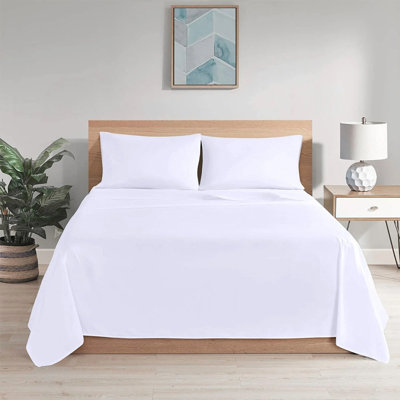 Hongsi 100% Egyptian-Like Cotton High-Quality Flat Bed Sheets