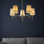 Devi 5 - Light Shaded Chandelier-326760270