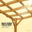 Pergola arquée, treillis de jardin pour l'extérieur
