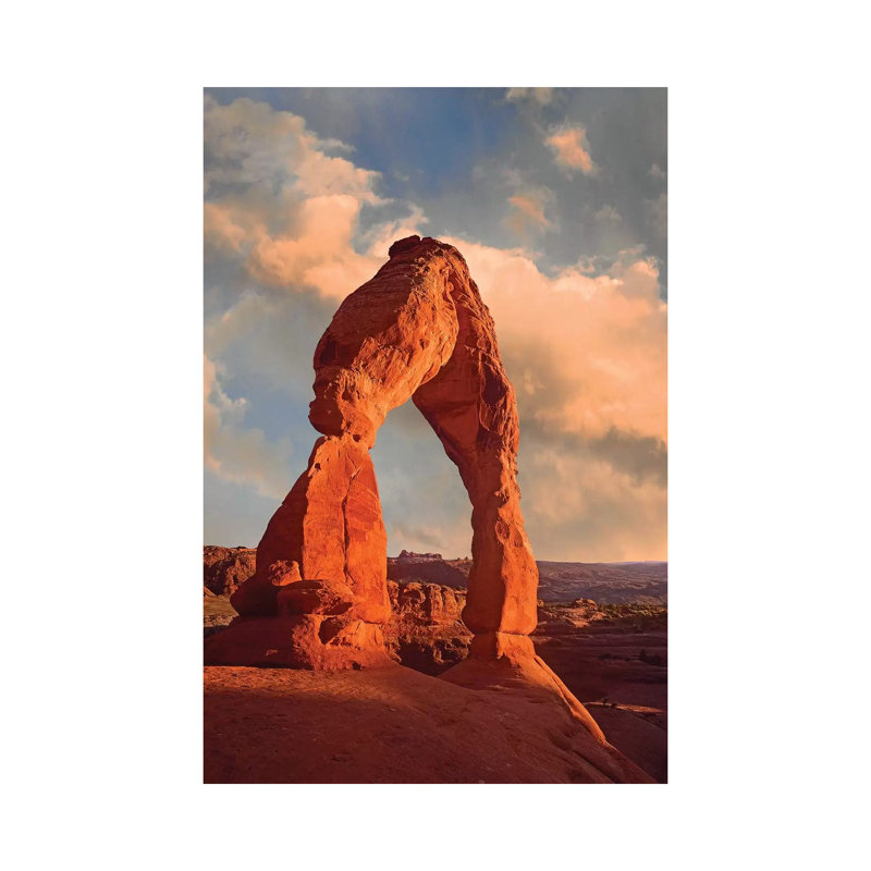 Delicate Arch in Arches National Park, Utah II 1 Piece Wrapped Canvas Wall Art, 20.32 cm H x 30.48 cm W