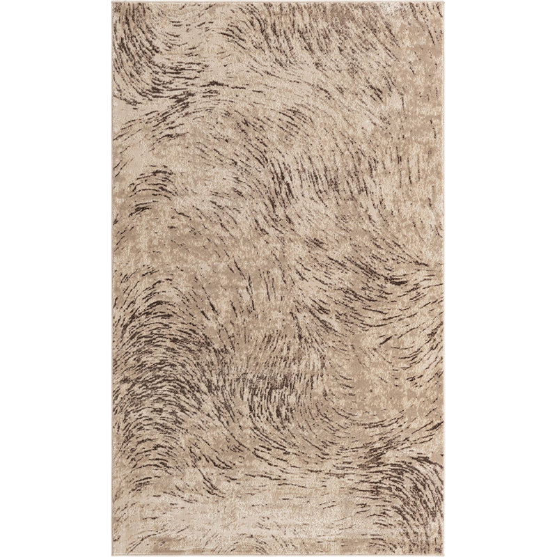 Abstract Indoor Rug, Rectangle 5' x 8'