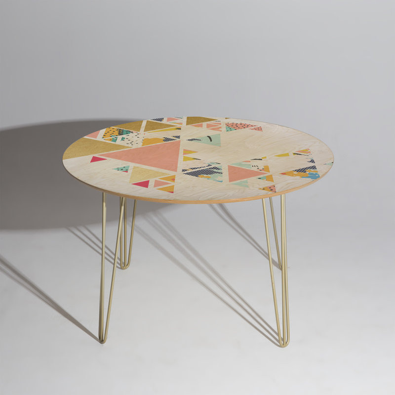 Oval Solid Wood Top Dining Table