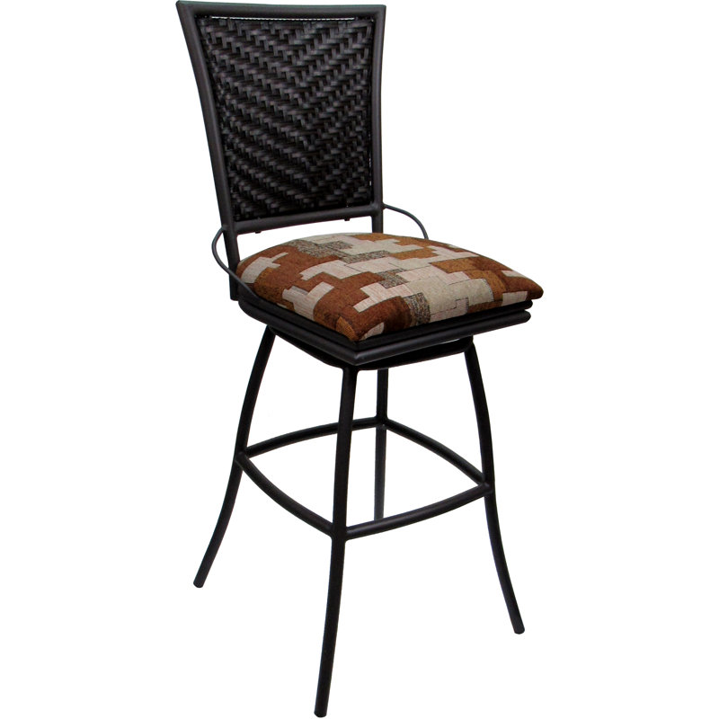 Craftsman Terracotta On Beige Frame, Noir