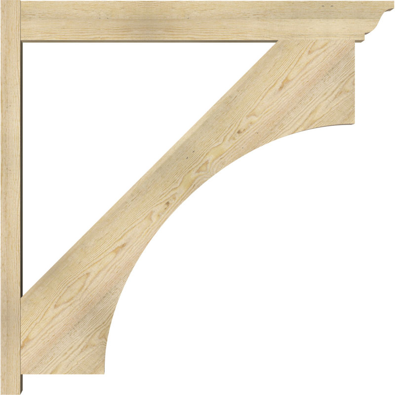 Persienne en bois Westlake, Sapin Douglas de 8 po (sciage brut), P 40 po x H 40 po