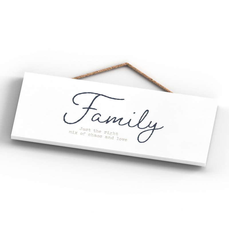 Vivid Squid Wholesale Family Just The Right Mix - No Frame Print on Wood
