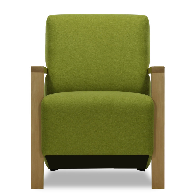 Devante Upholstered Armchair, Ontario Lime Green