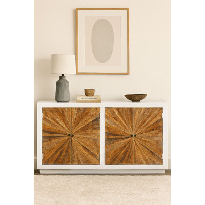 Colridge Four Doors Wood Sideboard