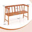 Solid Wood Eucalyptus Outdoor Bench
