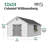 Colonial Williamsburg Outdoor Wood Storage Shed-1868793091-1868793102