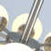 13 - Light Dimmable Modern Sputnik Atomic Tiered Cluster Globe Bubble Chandelier with Opal Glass Globe