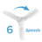 ONE Smart Modern All Season 52" Ceiling Fan with LED Light, Remote, Reversible and Compatible with Alexa/Google 6 Speeds and Light Kit included-1638340705
