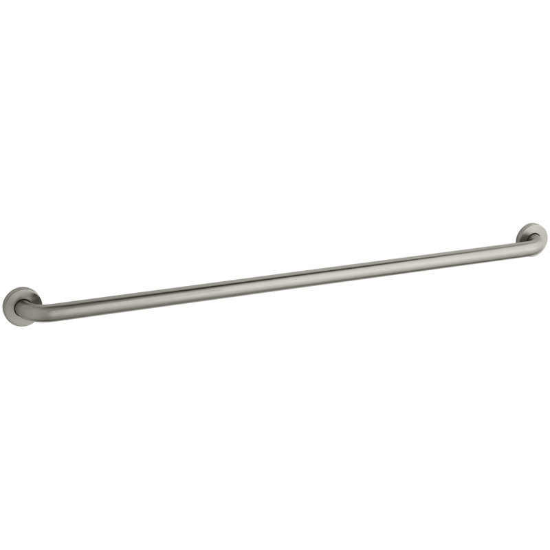 Contemporary Grab Bar, 42"W, Vibrant Brushed Nickel