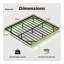 Cadre de lit flottant Oak King-1192458937-1192458936