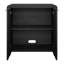 Armoire d'appoint rectangulaire en grain noir Preston-1505673186