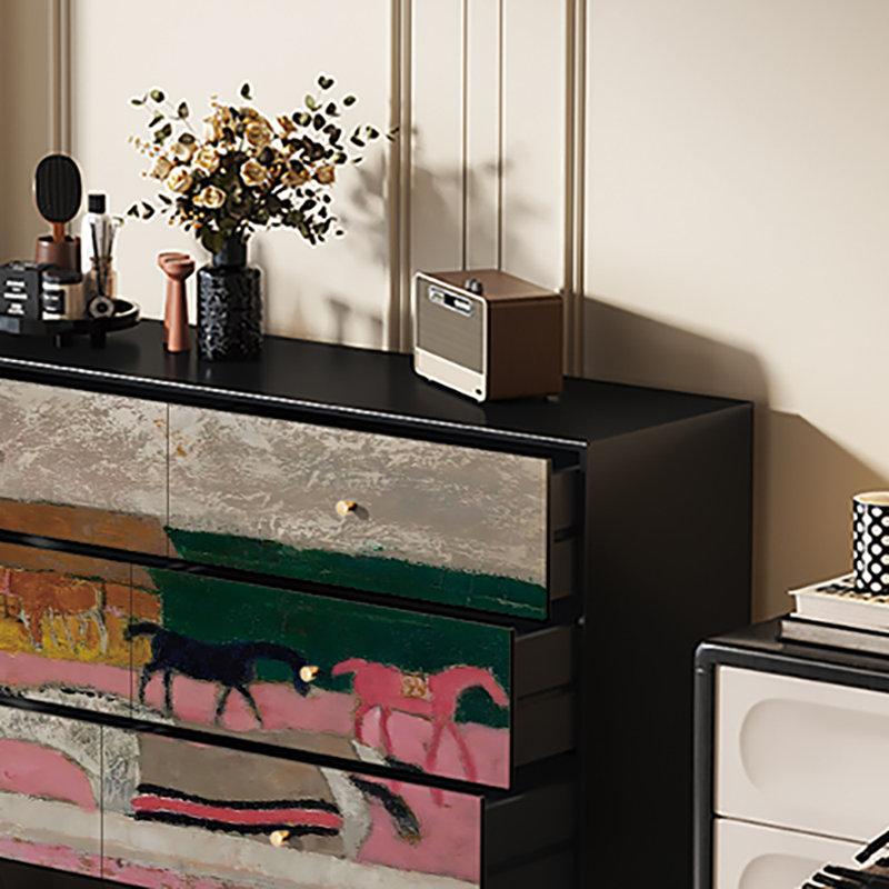 Buffet avec armoire de rangement 53,1 po