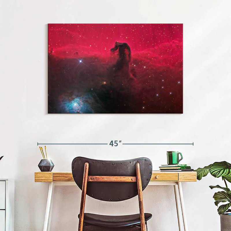 Oberle Starry Horsehead Nebula, 26" H x 39" W