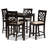 Annorah 4 - Person Four Leg Dining Set-8482001-8482000