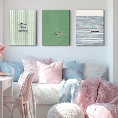 3 Piece Wrapped Canvas Print