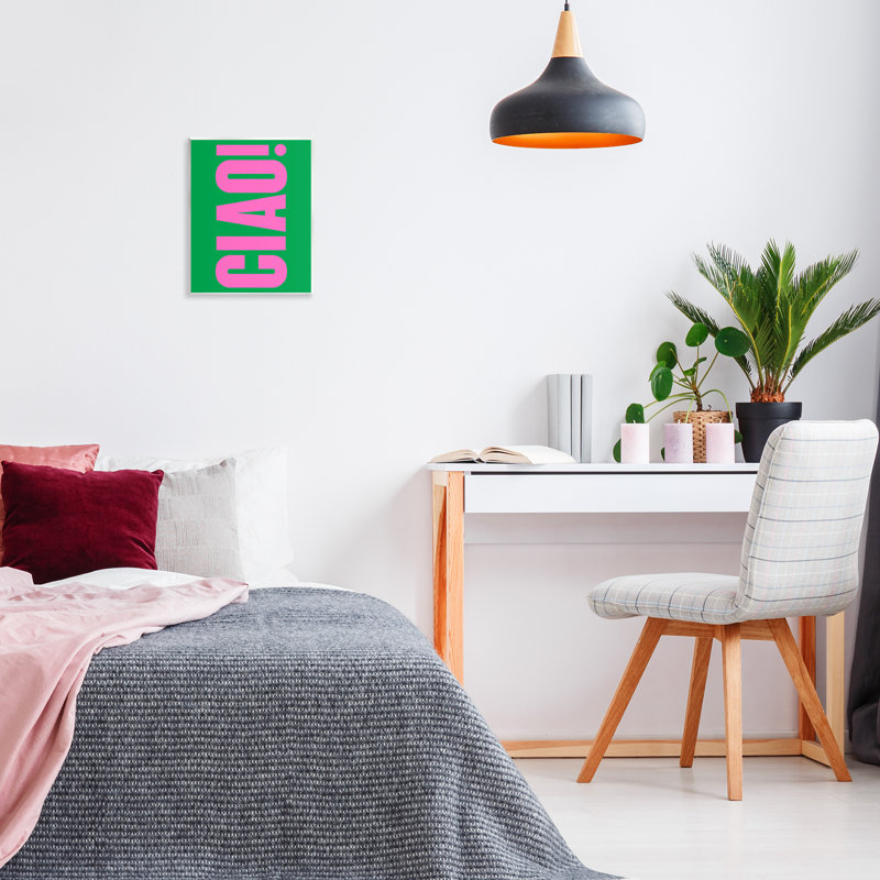 Art mural vert cui par House of Lulu