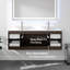 Meuble-lavabo double 60 po avec dessus de meuble-lavabo Prancer-88597361
