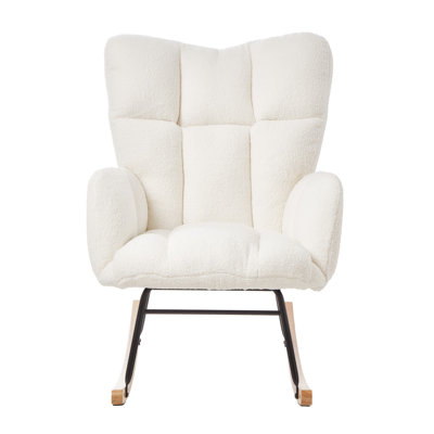 Rocking Chair Teddy Upholstered
