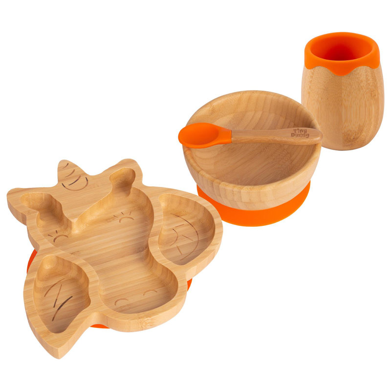 Piece Dinnerware Set, Orange