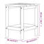 Raunds Square Metal Outdoor Side Table , 38cm cm W 38cm cm D-1842010096