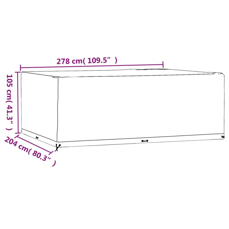 Outdoor Patio Sofa Cover