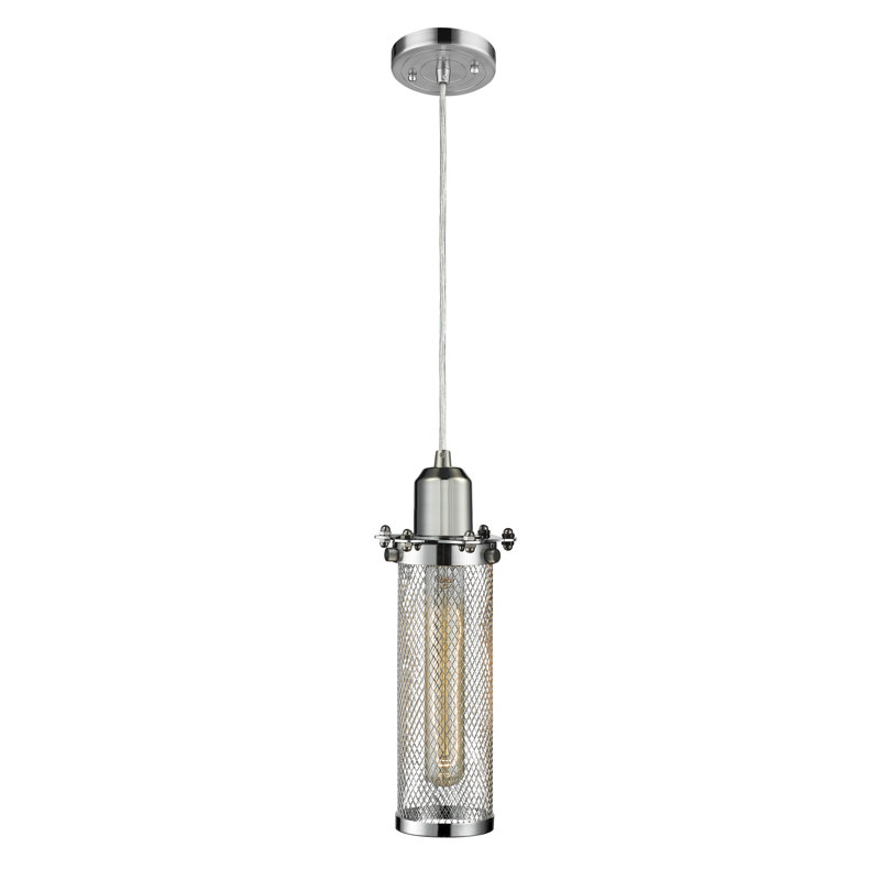 Gavyn 1 - Light Single Pendant, Polished Chrome, Polished Chrome