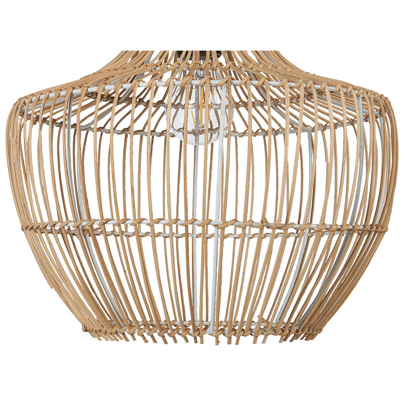 Ossian 1 - Light Natural Geometric Pendant