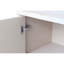 Buffet d'appoint 3 portes en bois Accent Bois naturel, tablettes réglables, rangement rustique de style charmant. Séduisant