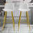 Ermis White Leather Counter Height Bar Stool Set of 3-224520281-207850305