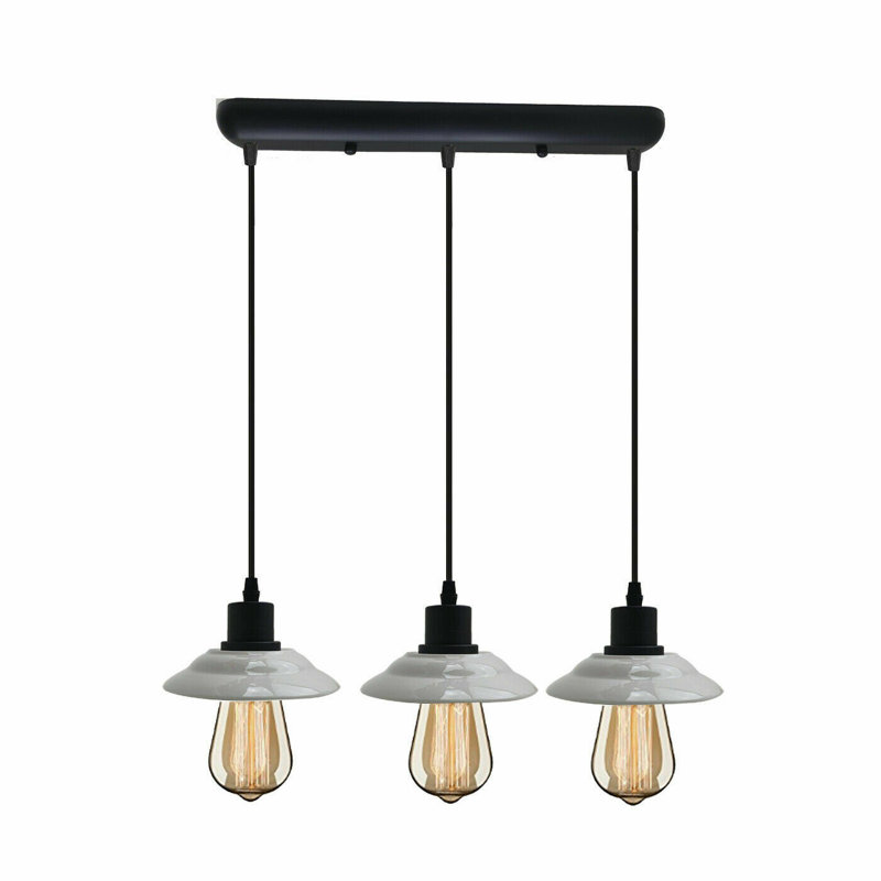 Gatley 3 - Light Black Kitchen Island Pendant