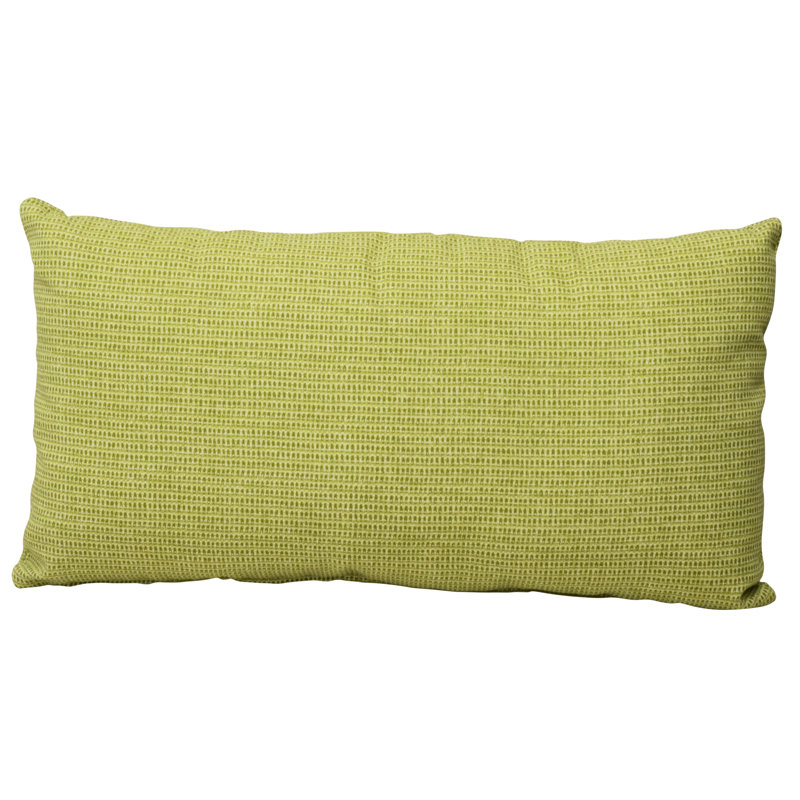 Gauron Outdoor Reversible Throw Pillow, Green