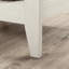 Bureau en L, finition blanche