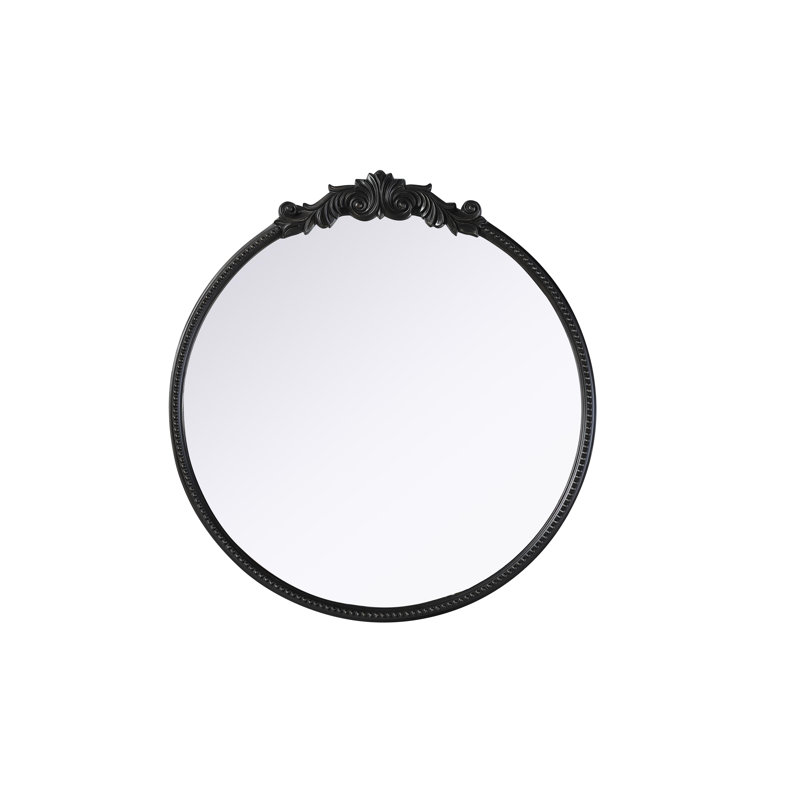 Monikah Resin Mirror, Vintage Bronze, 45" x 42"
