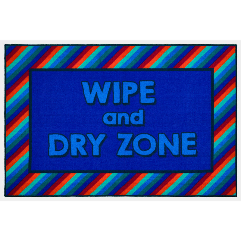 KID$Value Rectangle Machine Woven Nylon Rug