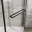 Porte de douche d'angle sans cadre P 36 po x l 36 po x H 72 po-121766361