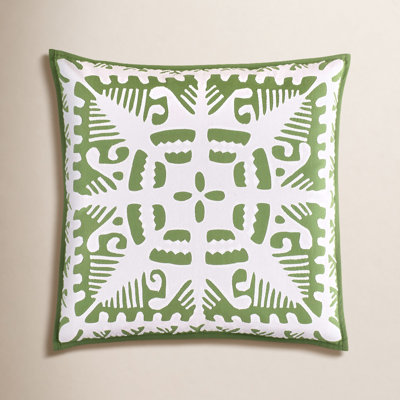 Knight Wood Cutwork Sham