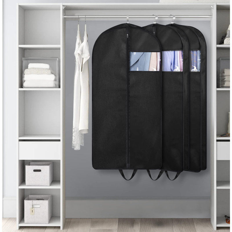 Sac à vêtements Marsenio, Noir