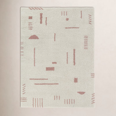 Morin Geometric Shag Rug