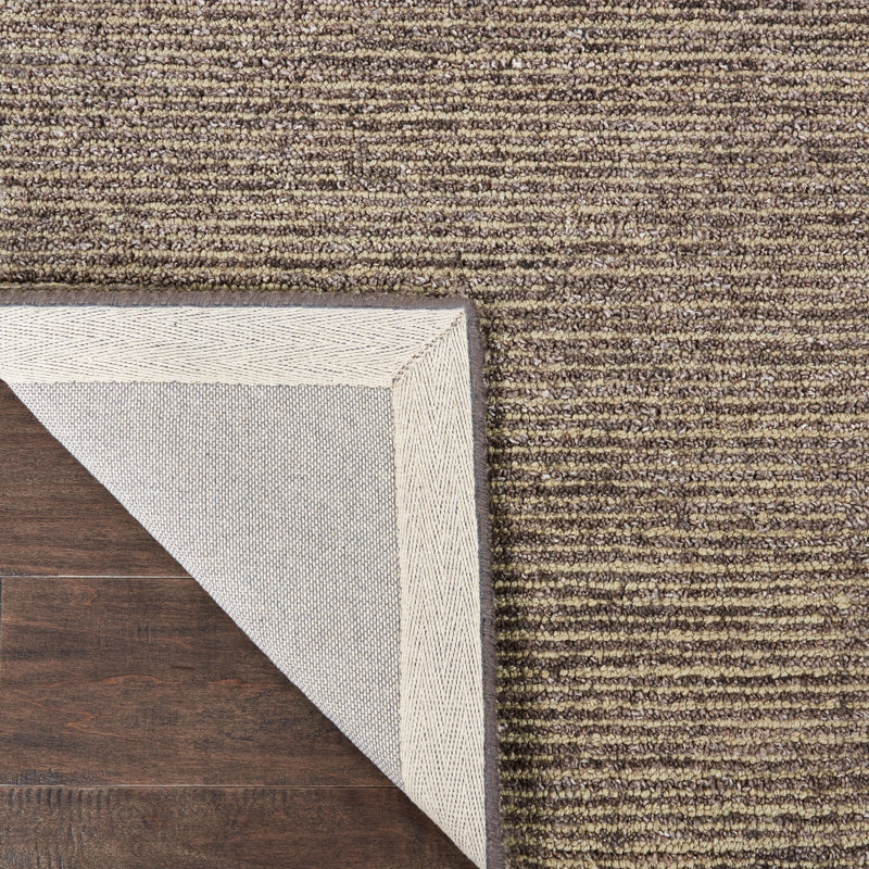 Tapis rayé touffeté à la main en jute / sisal Monea, Rectangle 3 pi 9 po x 5 pi 9 po